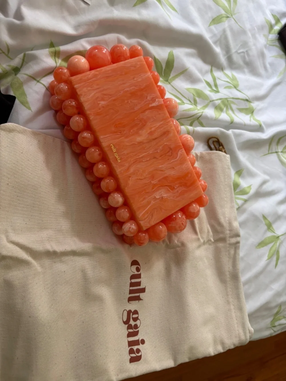 Cult Gaia EOS Papaya Purse new with tags - Picture 8 of 8